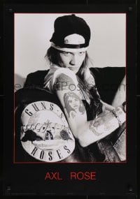 5g274 AXL ROSE 25x35 English commercial poster 1992 cool image of the lead singer of Gun N' Roses!