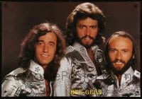 5g278 BEE GEES 27x39 Swiss commercial poster 1978 great close-up image of the musical trio!
