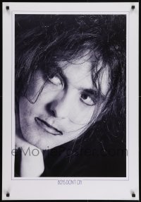 5g291 CURE 24x35 Italian commercial poster 1990 great close-up of Robert Smith, Boys Don't Cry!