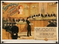 5g320 HARRY HOUDINI 18x24 commercial poster 1993 the greatest magician, on trial in Germany!