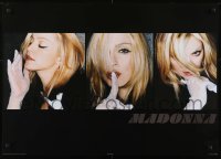 5g358 MADONNA 24x34 English commercial poster 2001 three close-up images of the sexy star!