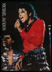 5g369 MICHAEL JACKSON 24x33 English commercial poster 1989 great image singing!