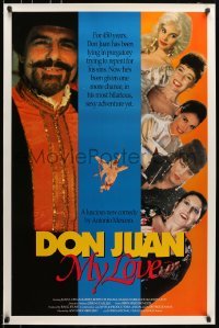 5g650 DON JUAN MY LOVE 1sh 1990 a luscious new comedy by Antonio Mercero, Galiardo!