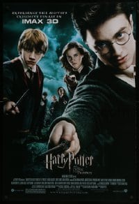 5g701 HARRY POTTER & THE ORDER OF THE PHOENIX IMAX DS 1sh 2007 Radcliffe, experience it in IMAX 3D!