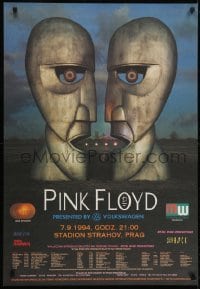 5g083 PINK FLOYD Polish 26x38 1994 live in concert, artwork for The Division Bell!