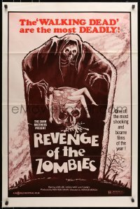 5g872 REVENGE OF THE ZOMBIES 1sh 1981 Ngau wan gong tau, Shaw Bros, zombies, the walking dead!