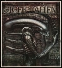 5g422 ALIEN 20x22 special poster 1990s Ridley Scott sci-fi classic, cool H.R. Giger art of monster!