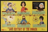 5g227 BOB'S BURGERS tv poster 2015 Loren Bouchard & Jim Dauterive's, art of top cast!