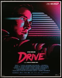 5g021 DRIVE signed #115/300 22x28 art print 2011 by James White, 1st edition, Nicolas Winding Refn!