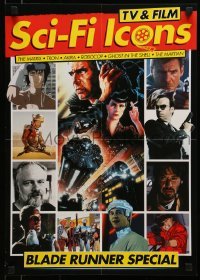 5g508 SCI-FI ICONS 17x24 English special poster 2017 Blade Runner, Robocop, Tron, Matrix, anime!