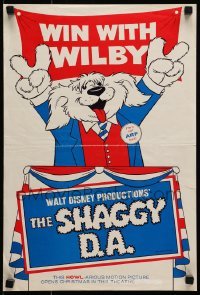 5g510 SHAGGY D.A. 14x20 special poster 1976 Dean Jones, Walt Disney, it's laughter by the pound!