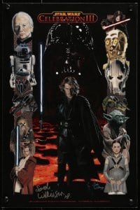 5g029 STAR WARS CELEBRATION III signed artist's proof 12x18 art print 2008 by Sarah Wilkinson!