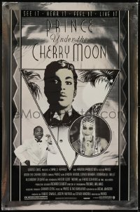 5g968 UNDER THE CHERRY MOON foil 1sh 1986 Thomas, cool art deco style artwork of Prince!