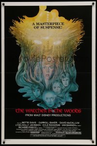 5g975 WATCHER IN THE WOODS 1sh 1980 Disney, it was just game until a girl vanished for 30 years!