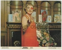 5h165 ANNIVERSARY color 11x14 still 1967 c/u of Bette Davis w/funky eyepatch & holding cigarette!