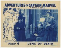 5h146 ADVENTURES OF CAPTAIN MARVEL chapter 6 LC 1941 c/u of the masked Scorpion + cool border art!