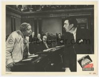 5h150 ADVISE & CONSENT LC 1962 Otto Preminger, c/u of Charles Laughton & Walter Pidgeon!