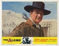 5h152 ALAMO LC #1 R1967 best portrait of star/director John Wayne in the War of Independence!