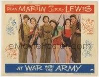 5h170 AT WAR WITH THE ARMY LC #3 1951 Dean Martin, Jerry Lewis, Polly Bergen, Mike Kellin & more!