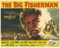 5h012 BIG FISHERMAN TC 1959 great Joseph Smith artwork of Howard Keel, Susan Kohner & John Saxon!