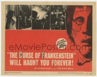 5h293 CURSE OF FRANKENSTEIN LC #1 1957 Peter Cushing, Christopher Lee, cool monster artwork!