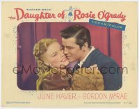 5h303 DAUGHTER OF ROSIE O'GRADY LC #7 1950 best romantic c/u of Gordon MacRae & pretty June Haver!