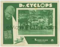 5h324 DOCTOR CYCLOPS LC R1958 Ernest B. Schoedsack, mad scientist Albert Dekker & tiny people!
