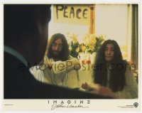 5h486 IMAGINE LC 1988 great close up of former Beatle John Lennon & Yoko Ono!