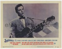 5h517 JAMBOREE LC #3 1957 great close up of Jimmy Bowen playing guitar & singing!