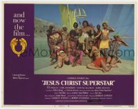5h521 JESUS CHRIST SUPERSTAR LC #2 1973 Josh Mostel as King Herod surrounded by sexy girls!