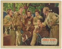 5h526 JUNGLE PATROL LC #8 1948 Arthur Franz, Richard Jaeckel, Tommy Noonan, World War II!