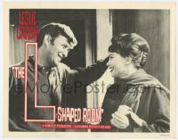 5h584 L-SHAPED ROOM LC 1963 Leslie Caron & Bell smiling at each other, directed by Bryan Forbes!