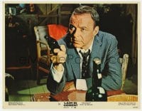 5h553 LADY IN CEMENT LC #6 1968 great close up of Frank Sinatra sitting at table with gun drawn!