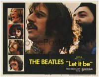 5h568 LET IT BE LC #8 1970 The Beatles, close up of Ringo Starr with Paul behind him!