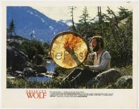 5h666 NEVER CRY WOLF LC 1983 Walt Disney, great image of Charles Martin Smith alone in wild!