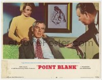5h720 POINT BLANK LC #1 1967 Angie Dickinson listens as Lee Marvin talks to Carroll O'Connor!
