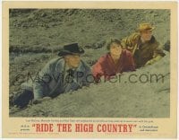 5h746 RIDE THE HIGH COUNTRY LC #2 1962 Joel McCrea, Mariette Hartley, Ron Star, Sam Peckinpah