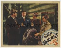 5h767 RUBBER RACKETEERS LC 1942 Ricardo Cortez deals in black market tires in World War II!
