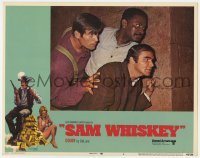 5h778 SAM WHISKEY LC #6 1969 Clint Walker, Ossie Davis & Burt Reynolds listening through wall!