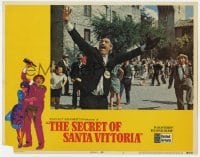 5h791 SECRET OF SANTA VITTORIA LC #5 1969 happy Anthony Quinn, directed by Stanley Kramer!