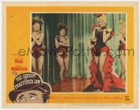 5h799 SHERIFF OF FRACTURED JAW LC #5 1959 sexy burlesque dancer Jayne Mansfield on stage!
