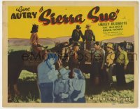 5h097 SIERRA SUE TC 1941 Gene Autry, Smiley Burnette & pretty Fay McKenzie in the title role!