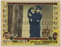 5h823 SON OF FRANKENSTEIN/BRIDE OF FRANKENSTEIN LC #3 1948 close up of Lionel Atwill in uniform!