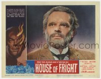 5h941 TWO FACES OF DR. JEKYLL LC #2 1961 head & shoulders portrait of Paul Massie, House of Fright!