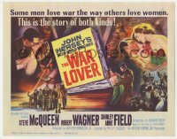 5h125 WAR LOVER TC 1962 Steve McQueen, Robert Wagner, Shirley Anne Field, B-17 bomber!