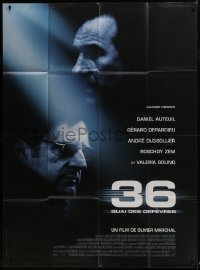5j631 36TH PRECINCT French 1p 2004 Gerard Depardieu, Daniel Auteuil, directed by Olivier Marchal!