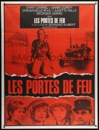 5j752 GATES OF FIRE French 1p 1972 Les portes de feu, Dany Carrel, Annie Cordy, Emmanuelle Riva