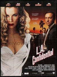 5j806 L.A. CONFIDENTIAL French 1p 1997 Kevin Spacey, Russell Crowe, sexy Kim Basinger!