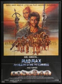 5j837 MAD MAX BEYOND THUNDERDOME CinePoster REPRO French 1p 1985 Mel Gibson & Tina Turner, Amsel art