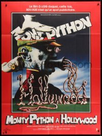 5j852 MONTY PYTHON LIVE AT THE HOLLYWOOD BOWL French 1p 1982 great wacky meat grinder image!